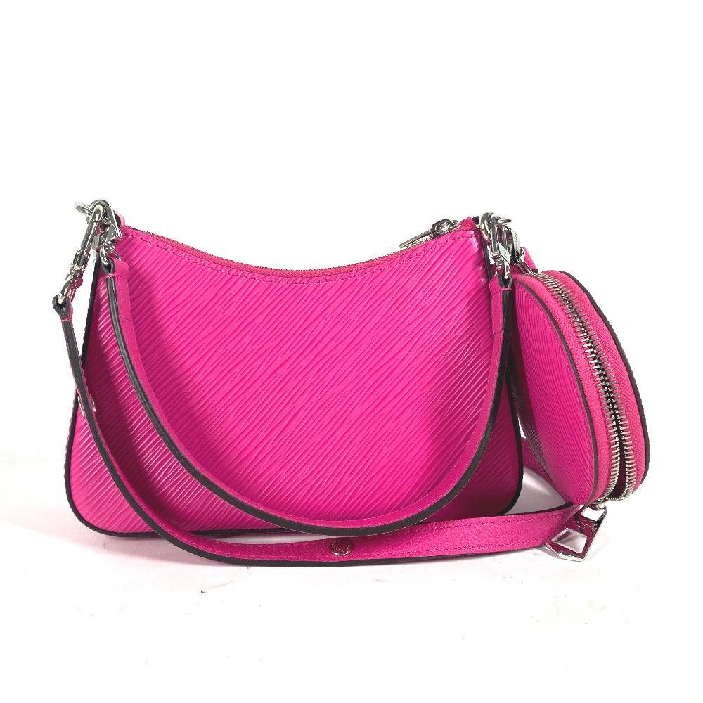 LOUIS VUITTON Shoulder Bag Epi Leather pink Epi Marerini