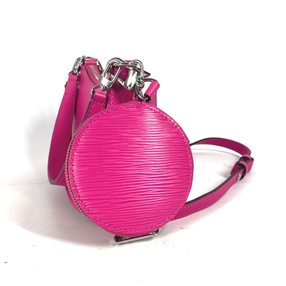 LOUIS VUITTON Shoulder Bag Epi Leather pink Epi Marerini