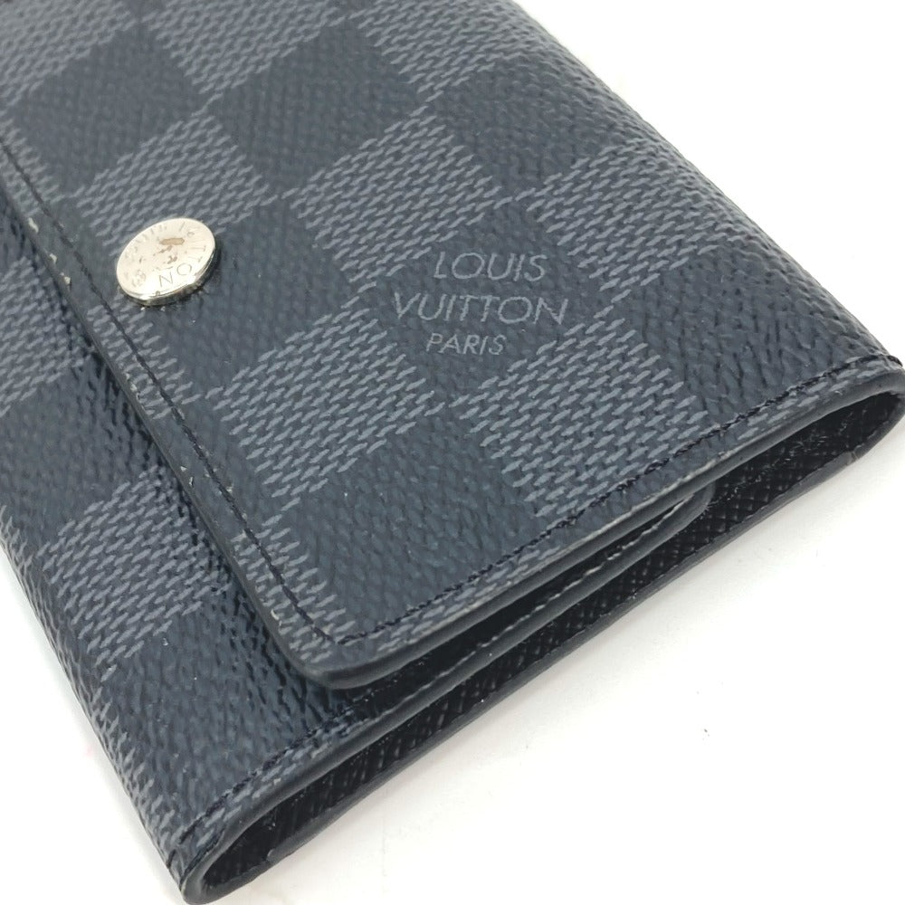 LOUIS VUITTON Key case Key holder Damier Grafitto Canvas black Damier Grafitte Multicles 6