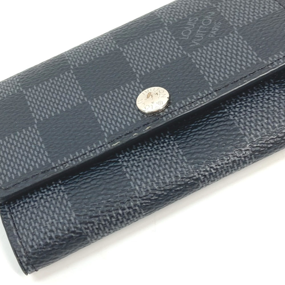 LOUIS VUITTON Key case Key holder Damier Grafitto Canvas black Damier Grafitte Multicles 6