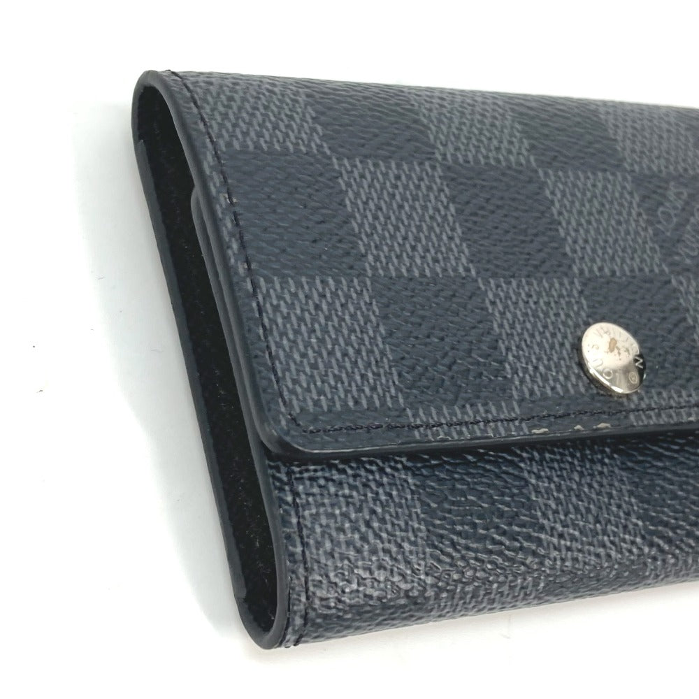 LOUIS VUITTON Key case Key holder Damier Grafitto Canvas black Damier Grafitte Multicles 6