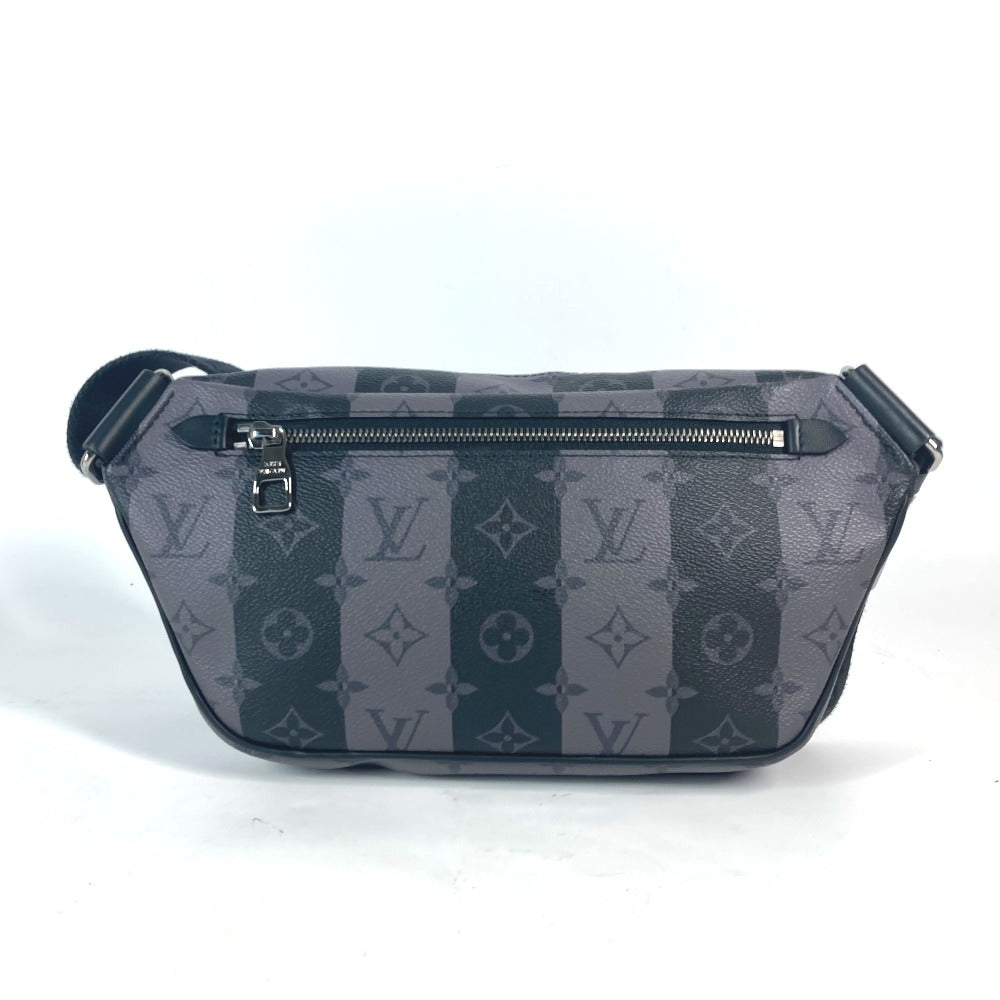 LOUIS VUITTON Sling bag M59338 Monogram Eclipse Canvas gray NIGO collaboration Monogram Stripe Monogram Eclipse modular sling bag