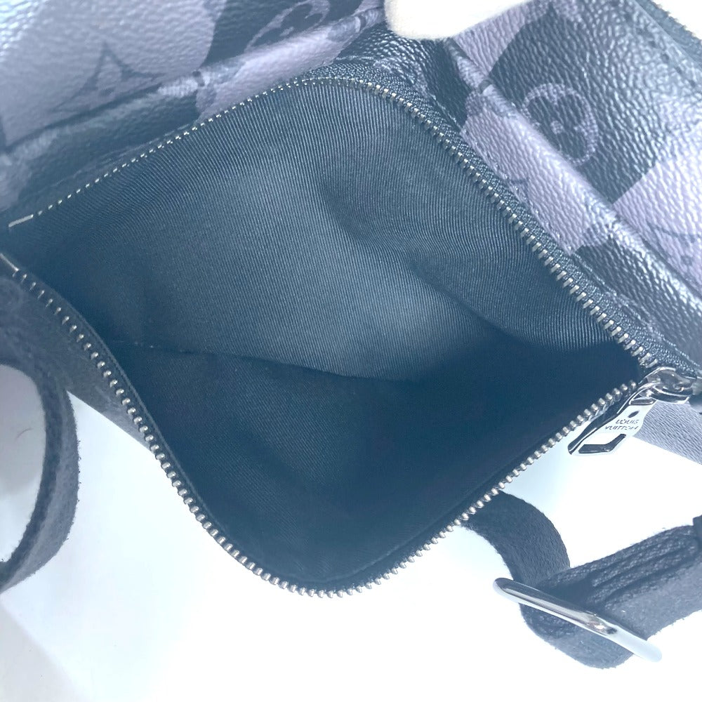 LOUIS VUITTON Sling bag M59338 Monogram Eclipse Canvas gray NIGO collaboration Monogram Stripe Monogram Eclipse modular sling bag