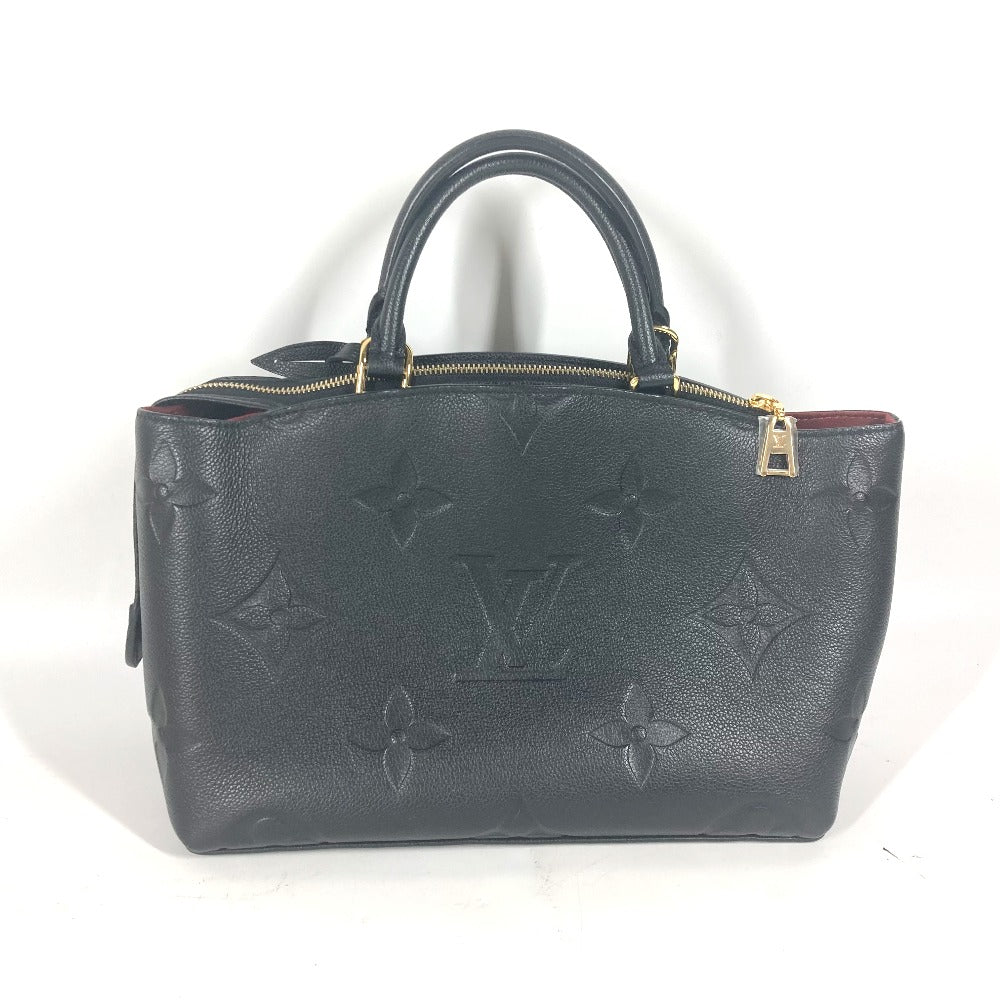 LOUIS VUITTON Handbag M58916 Monogram Ann Platt Leather black Monogram Ann Platt Petit Palais PM Women