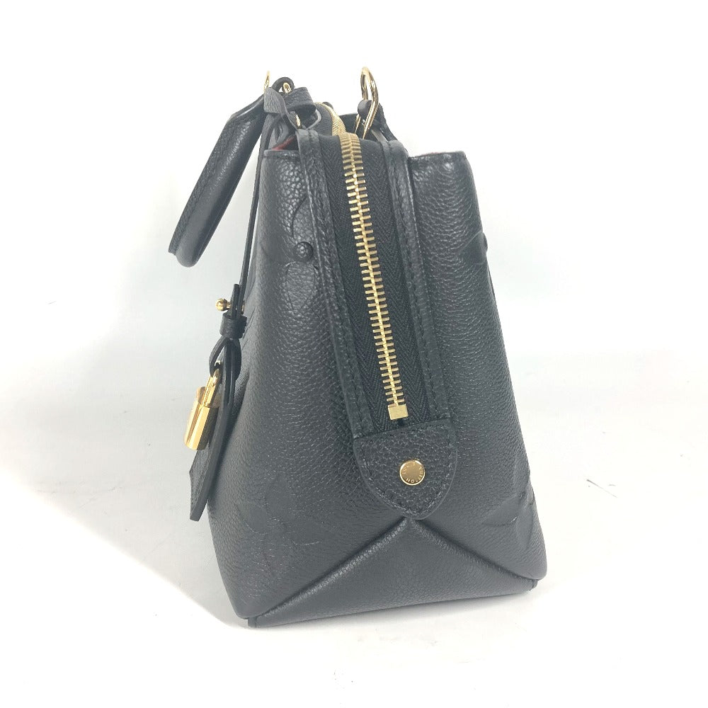 LOUIS VUITTON Handbag M58916 Monogram Ann Platt Leather black Monogram Ann Platt Petit Palais PM Women