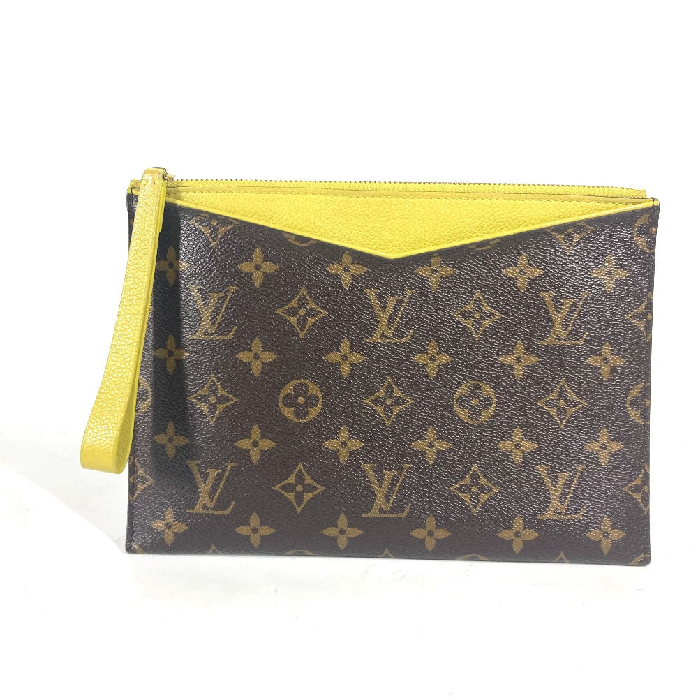 LOUIS VUITTON Clutch bag M60676? Monogram canvas Brown Monogram Pochette paras