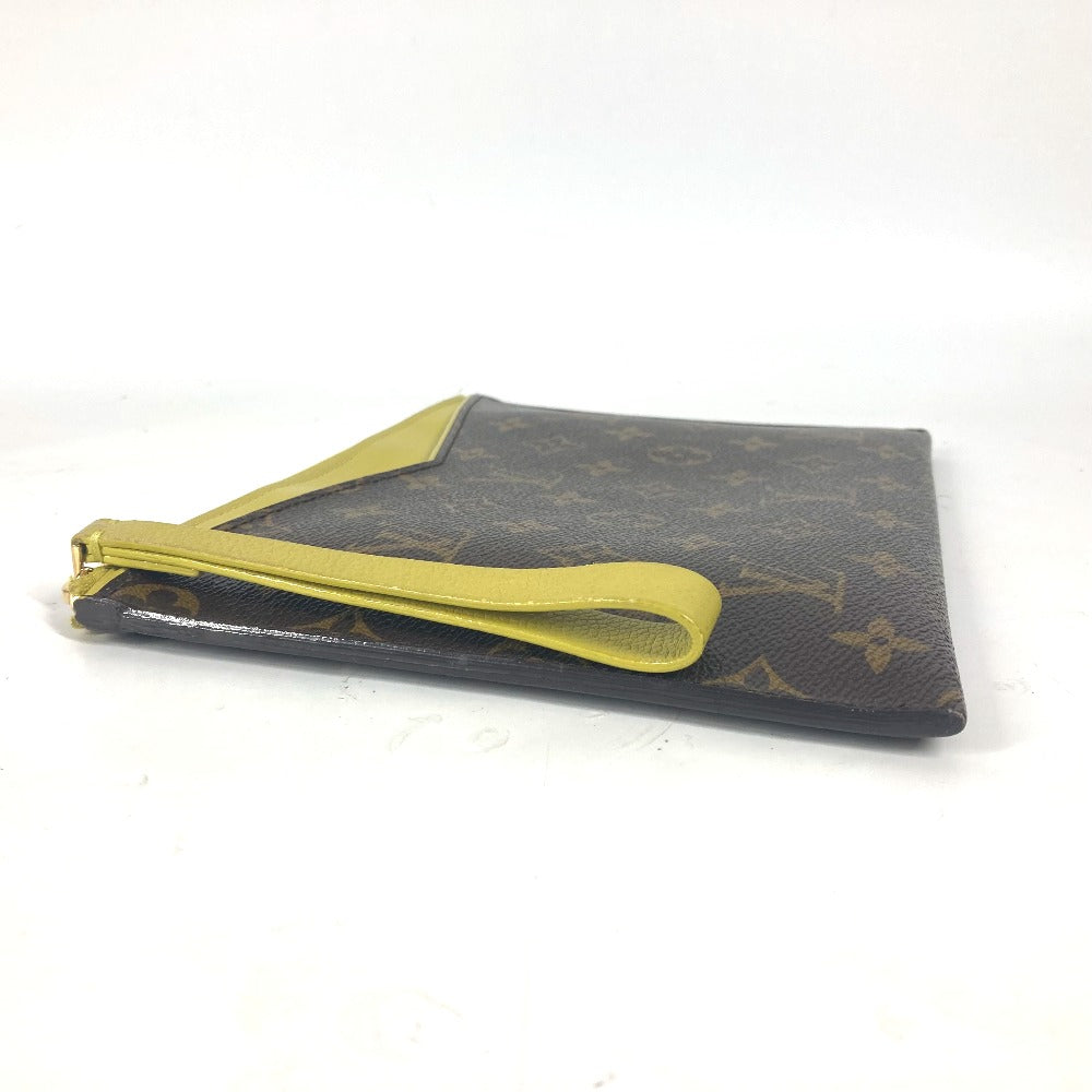 LOUIS VUITTON Clutch bag M60676? Monogram canvas Brown Monogram Pochette paras