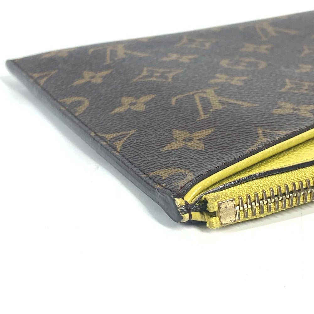 LOUIS VUITTON Clutch bag M60676? Monogram canvas Brown Monogram Pochette paras
