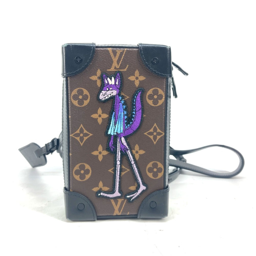 LOUIS VUITTON Shoulder Bag M80144 Monogram canvas Brown Monogram Soft Trunk Phone Box