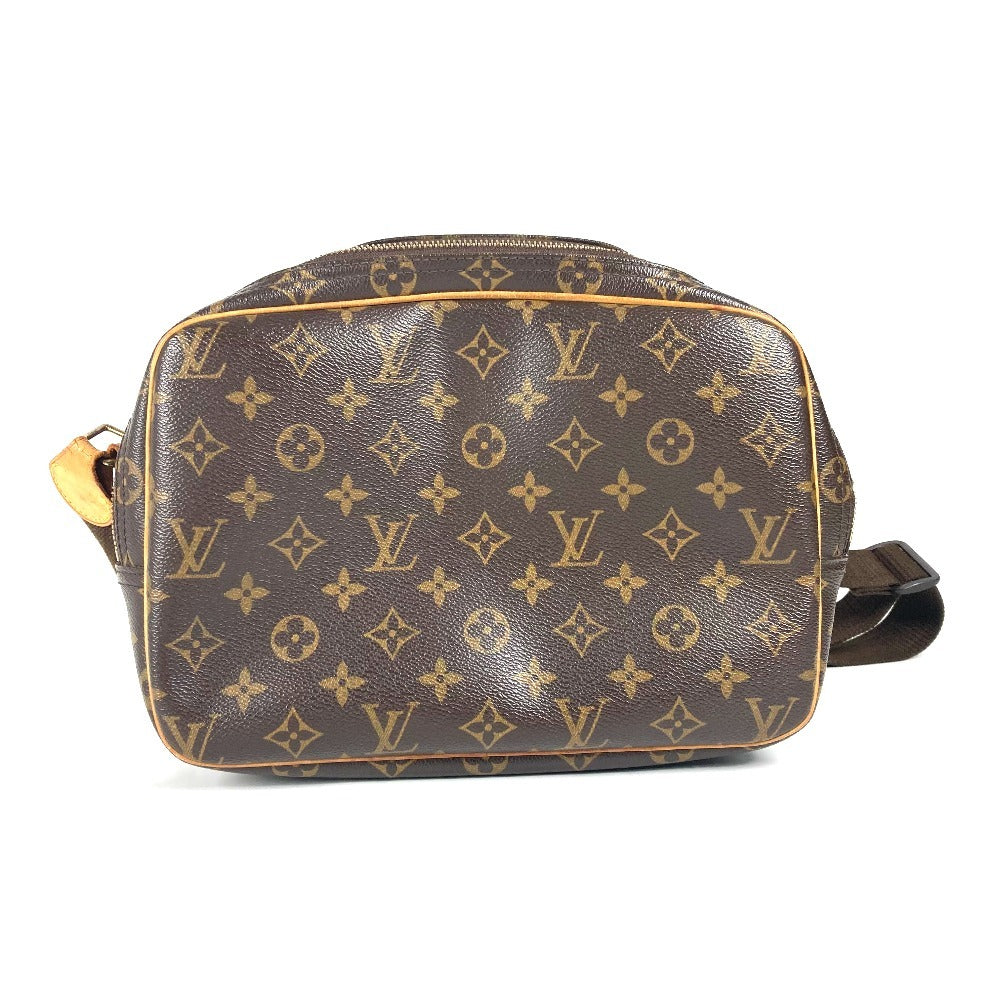 LOUIS VUITTON Shoulder Bag M45254 Monogram canvas Brown Monogram Reporter PM