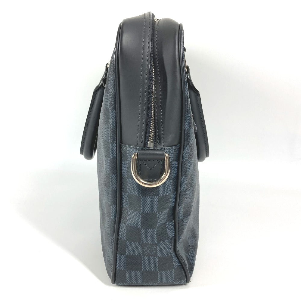 LOUIS VUITTON Handbag N41347 Damier Cobalt Canvas Navy Damier Cobalt Porto Documan Business PDB mens