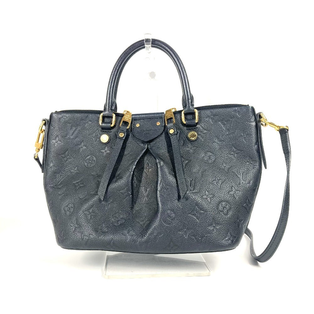 LOUIS VUITTON Shoulder Bag M50639 Monogram Ann Platt Leather Navy Monogram Ann Platt Marizane PM Women