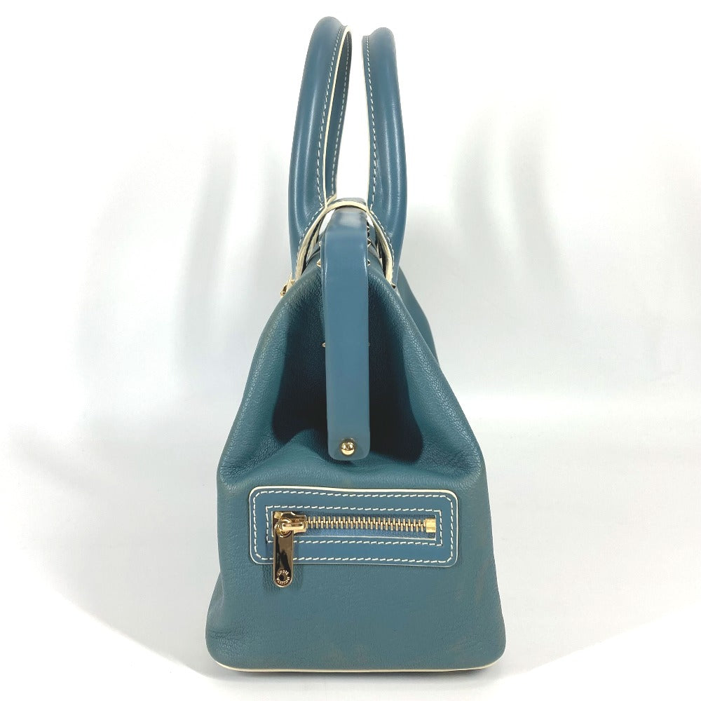 LOUIS VUITTON Handbag M91807 Suhari leather blue Suhari Angnieux PM Women