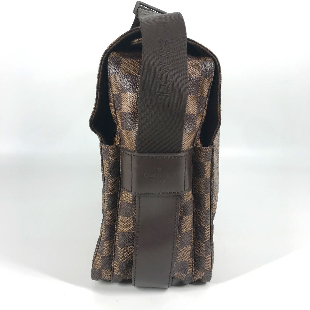 LOUIS VUITTON Shoulder Bag N45255 Damier canvas Brown Damier Naviglio Women(Unisex)