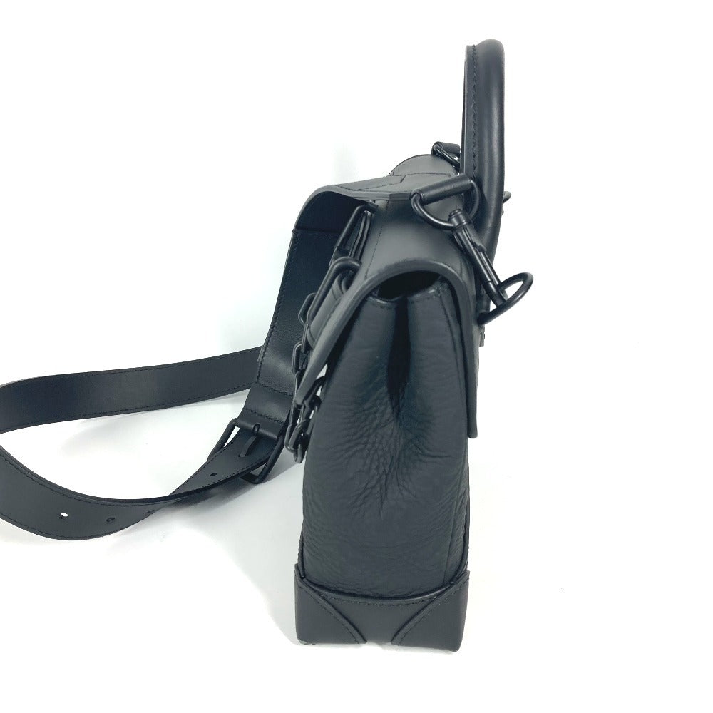 LOUIS VUITTON Handbag M24436 Taurillon Clemence Leather black Taurillon Clemence Monogram Steamer PM