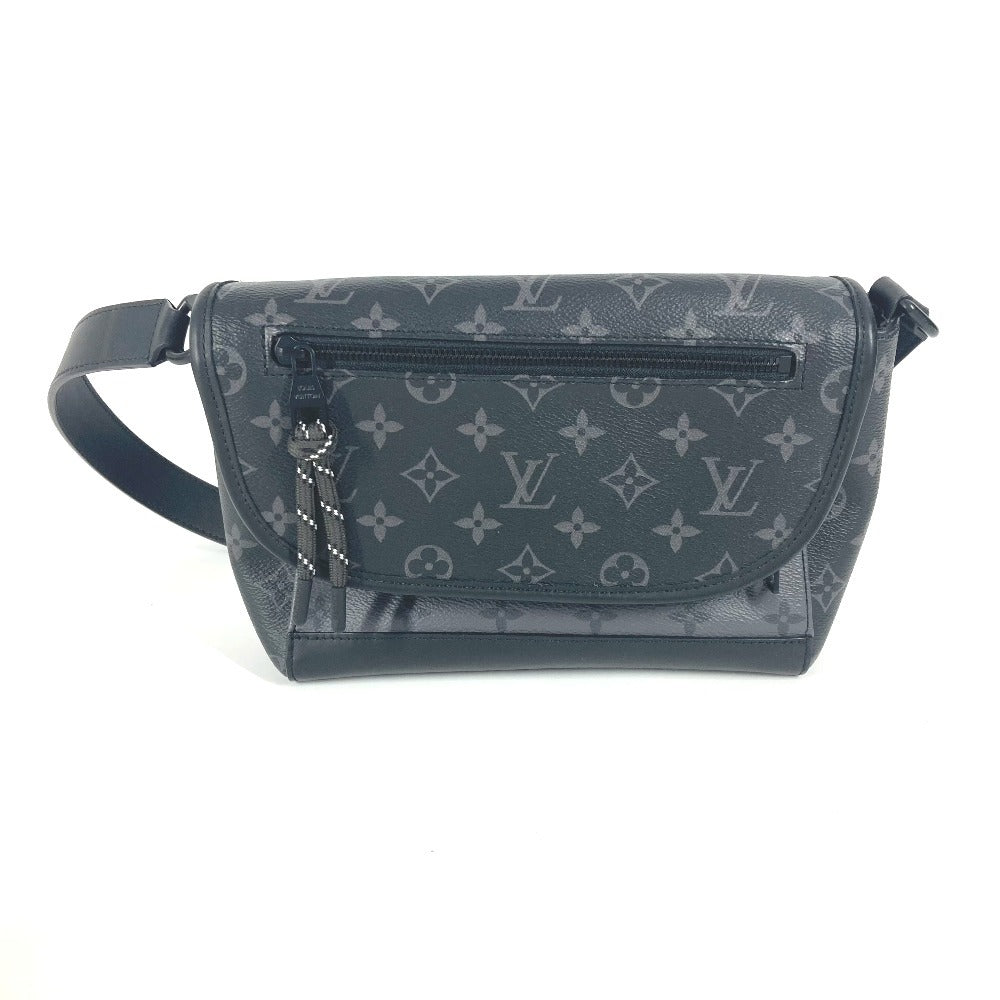 LOUIS VUITTON Shoulder Bag M12681 Monogram Eclipse Canvas black Monogram Eclipse Pulse Messenger