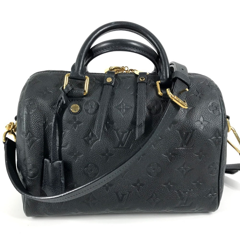 LOUIS VUITTON Handbag M40762 Monogram Ann Platt Leather Dark navy Monogram Ann Platt Speedy bandouliere 25