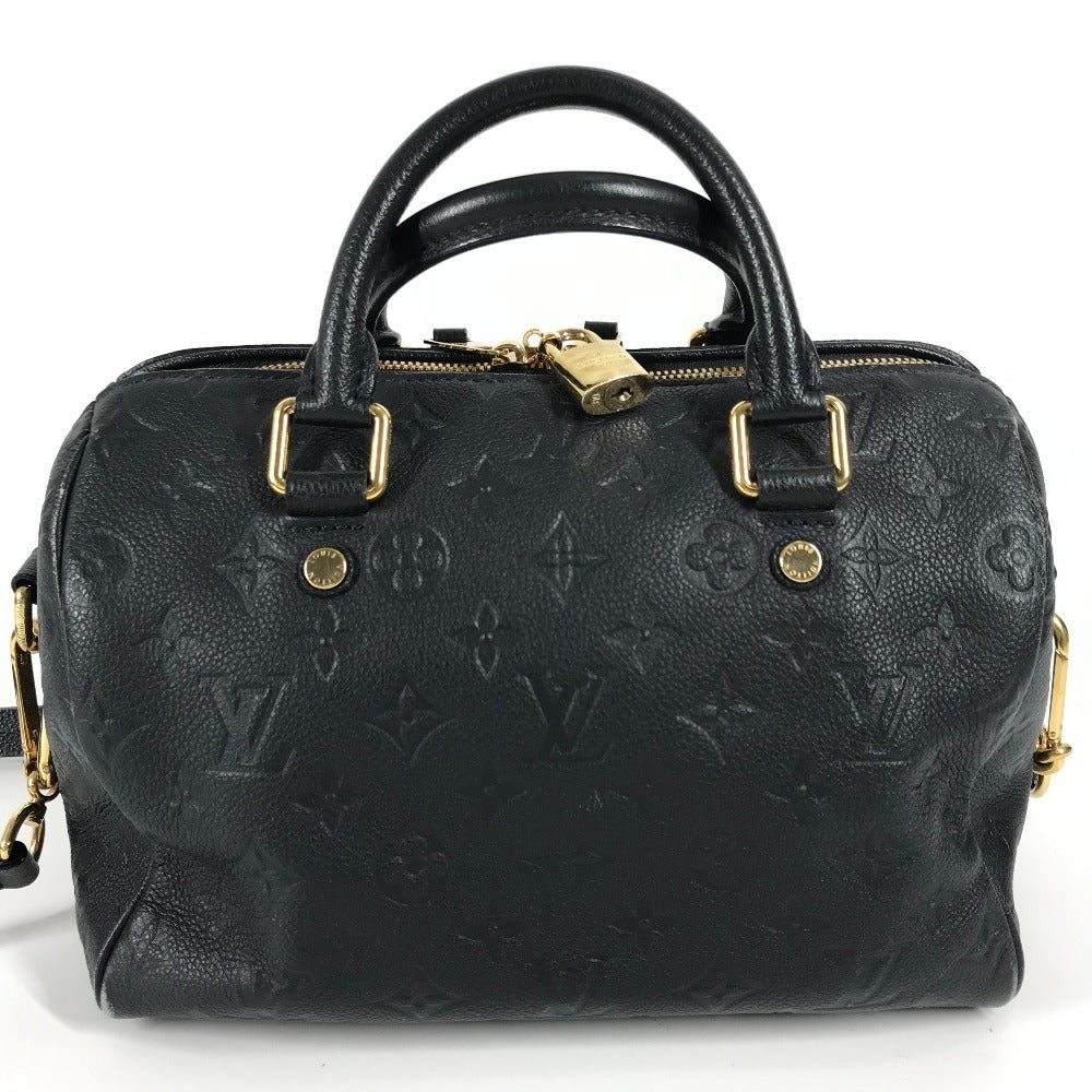 LOUIS VUITTON Handbag M40762 Monogram Ann Platt Leather Dark navy Monogram Ann Platt Speedy bandouliere 25