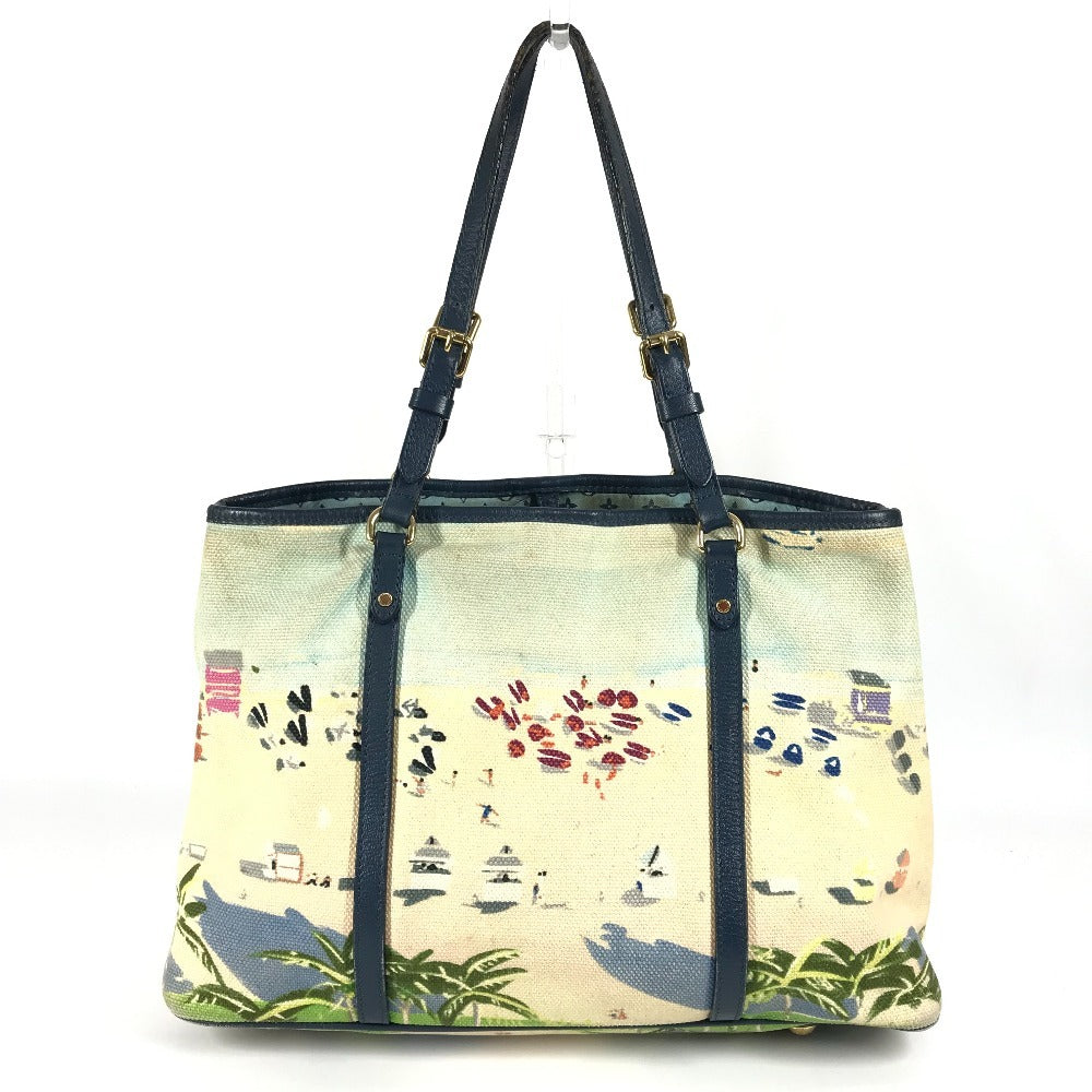 LOUIS VUITTON Shoulder Bag M93769 canvas blue Eyeall Kaba PM Escal