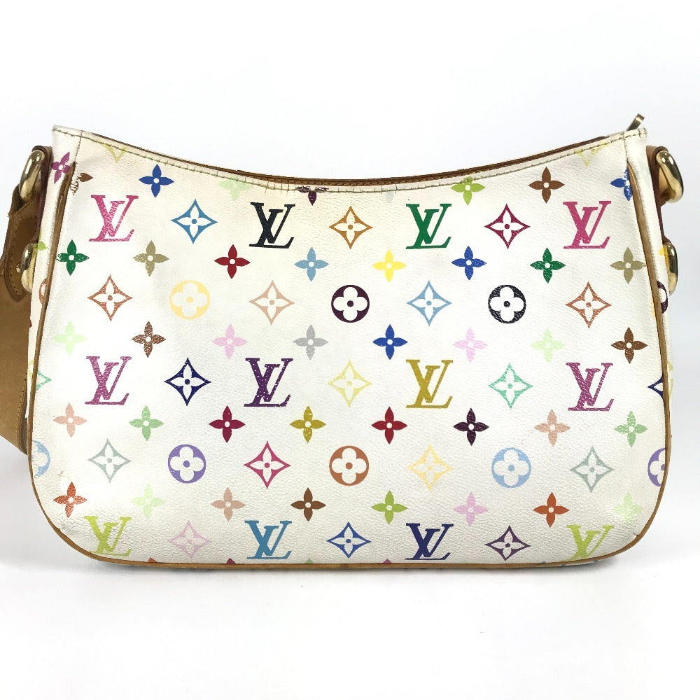LOUIS VUITTON Shoulder Bag M40051 Monogram multicolor canvas white Monogram multicolor Lodge GM