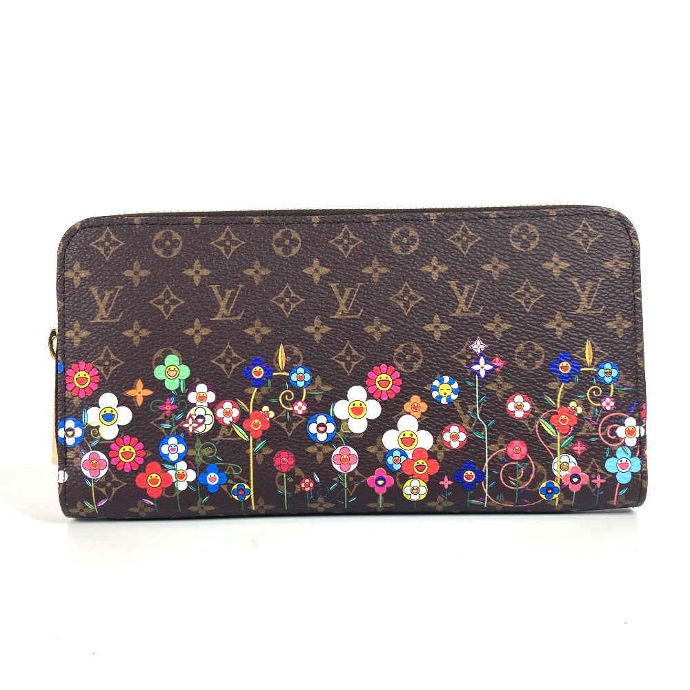 LOUIS VUITTON Long Wallet Purse Ｍ14162 Monogram canvas Brown Japan exclusive LVxTM Zippy wallet