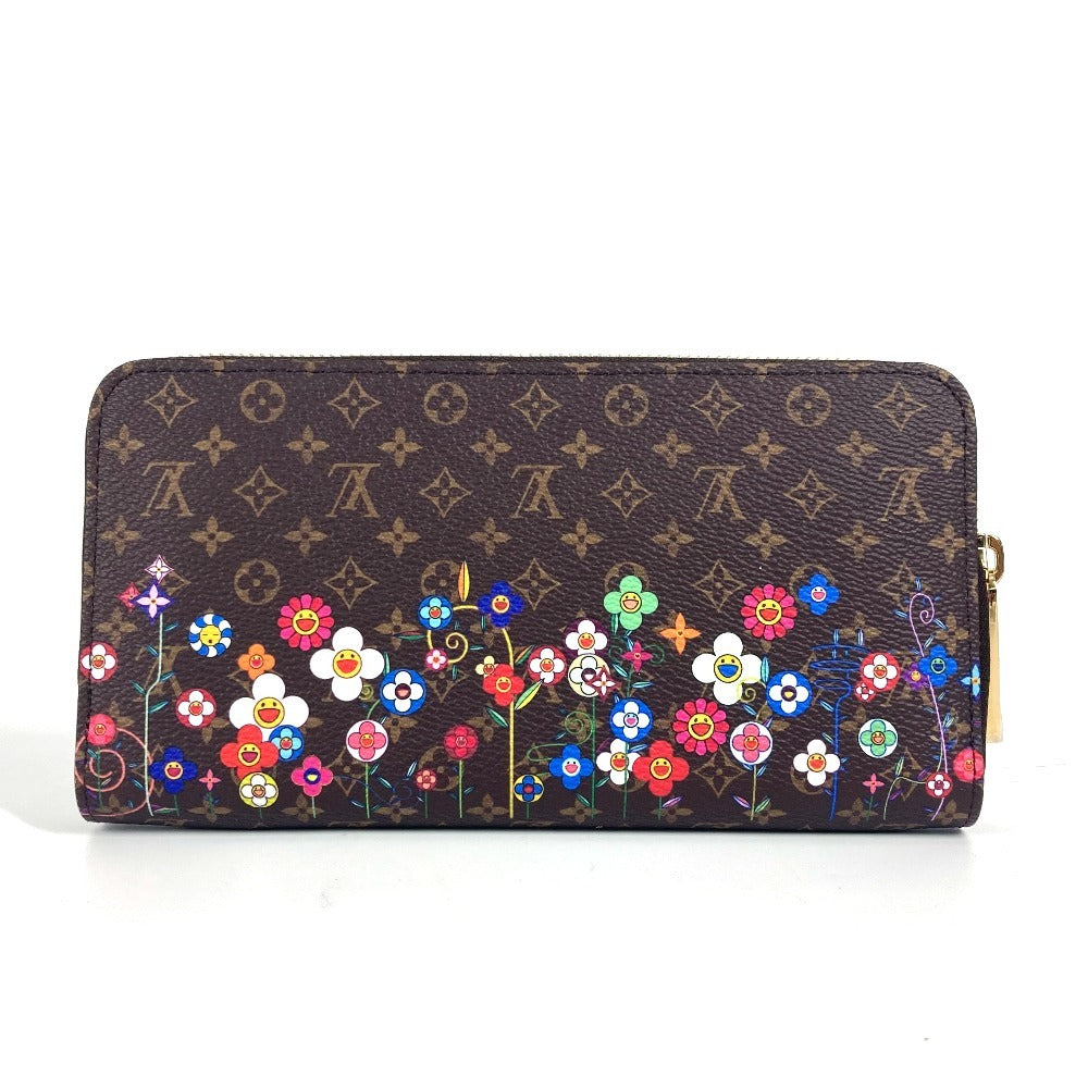 LOUIS VUITTON Long Wallet Purse Ｍ14162 Monogram canvas Brown Japan exclusive LVxTM Zippy wallet