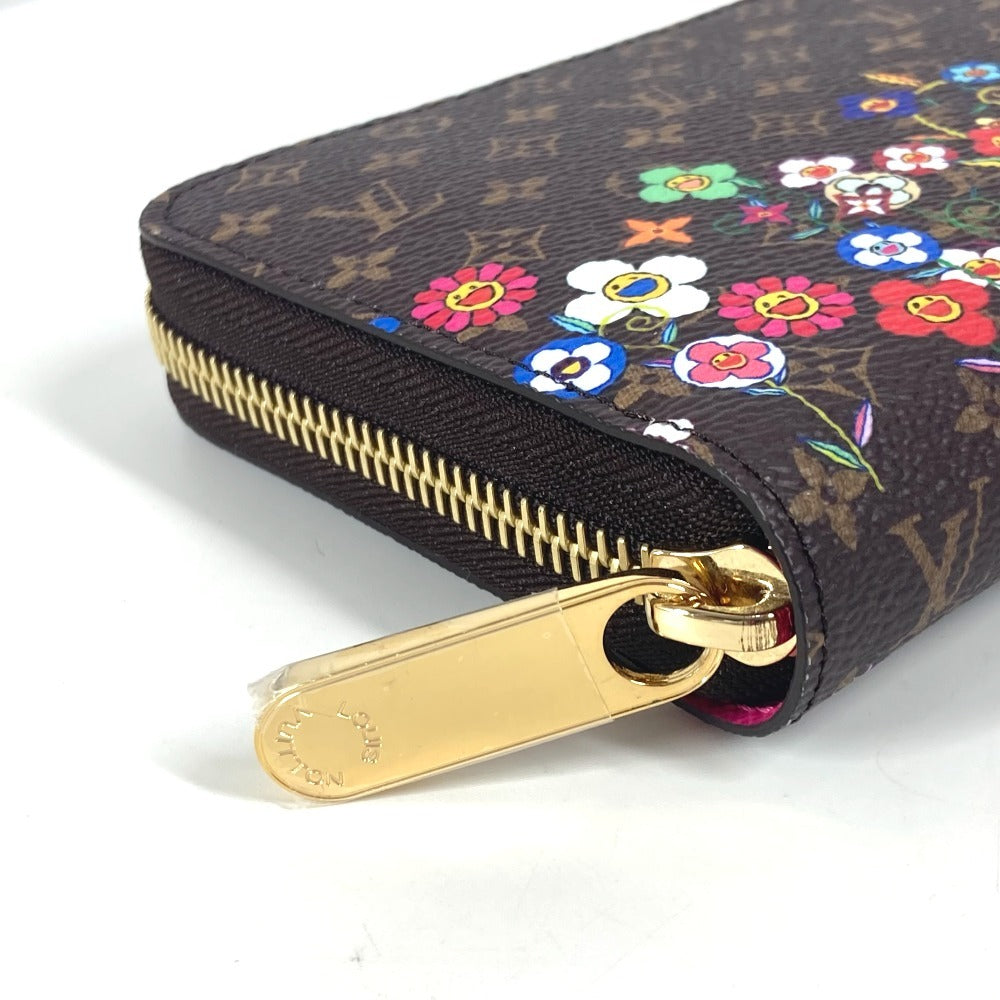 LOUIS VUITTON Long Wallet Purse Ｍ14162 Monogram canvas Brown Japan exclusive LVxTM Zippy wallet