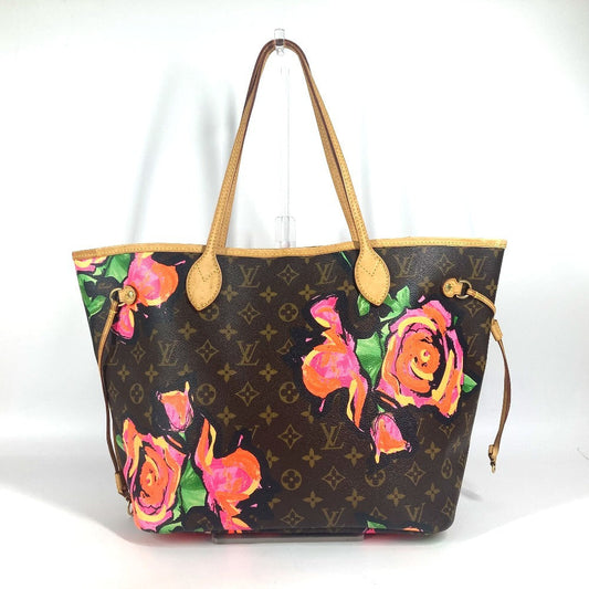 LOUIS VUITTON Tote Bag M48613 Monogram canvas Brown Monogram Rose Neverfull MM