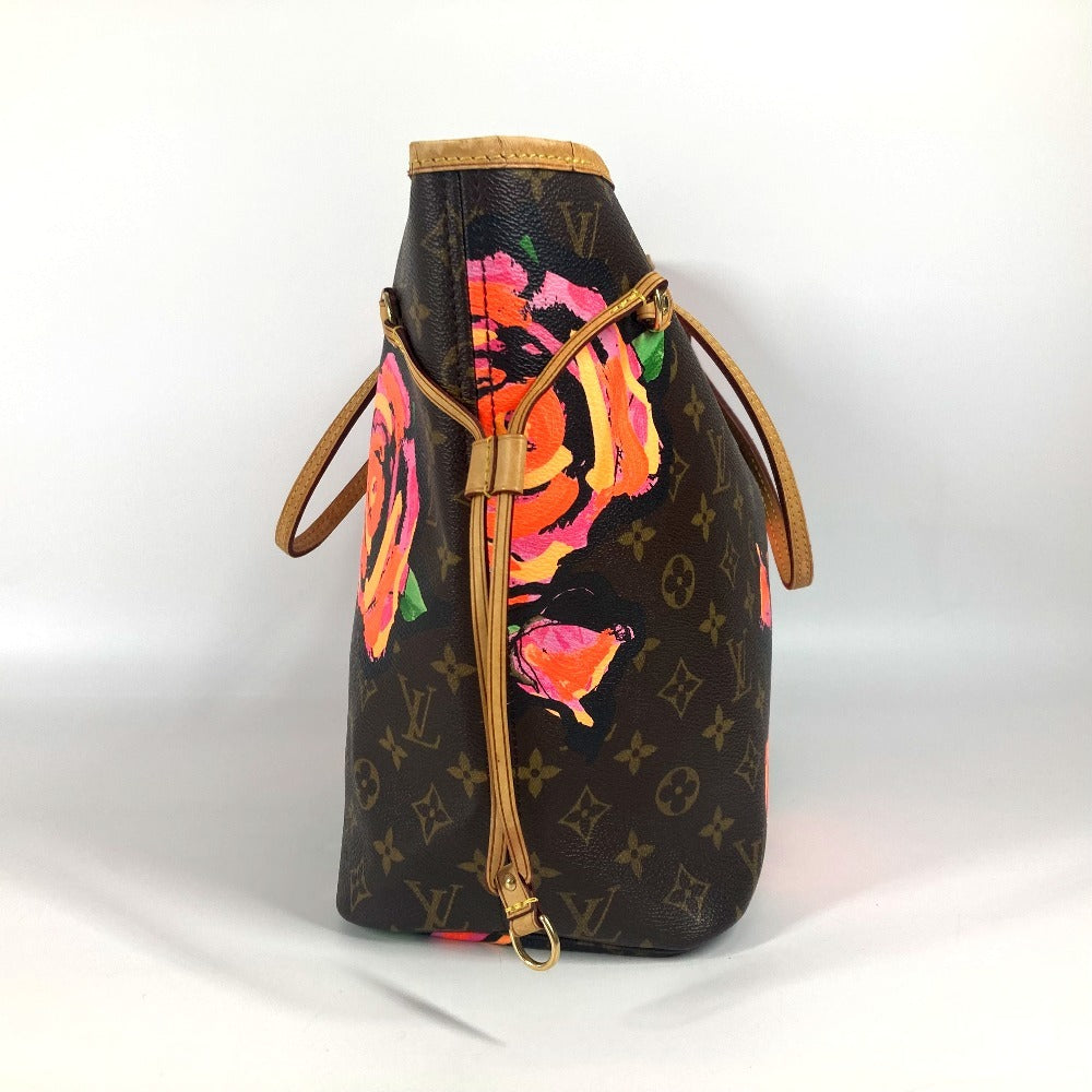 LOUIS VUITTON Tote Bag M48613 Monogram canvas Brown Monogram Rose Neverfull MM