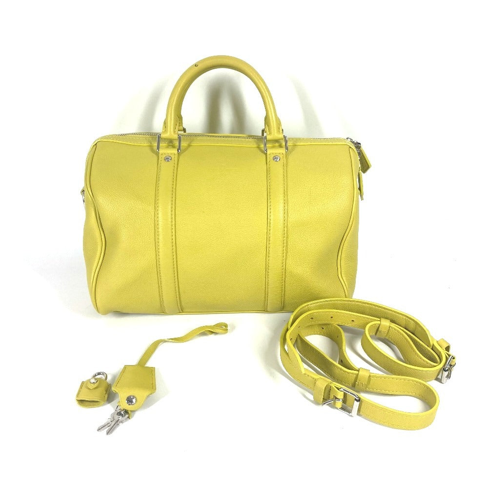 LOUIS VUITTON Handbag M94298 leather yellow Sofia Coppola collaboration SC Bag PM Parnassus
