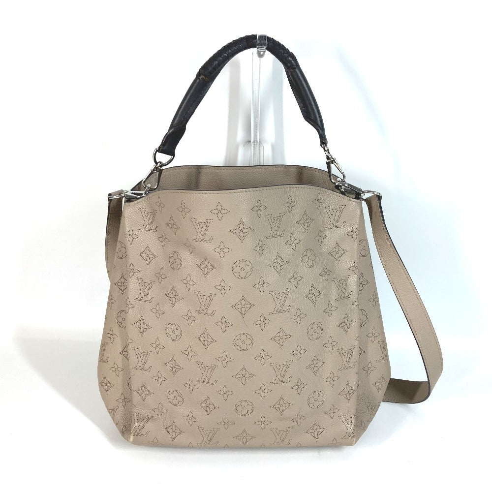 LOUIS VUITTON Shoulder Bag M50032 monogram mahina leather beige Monogram Mahina BabylonePM Babylone PM
