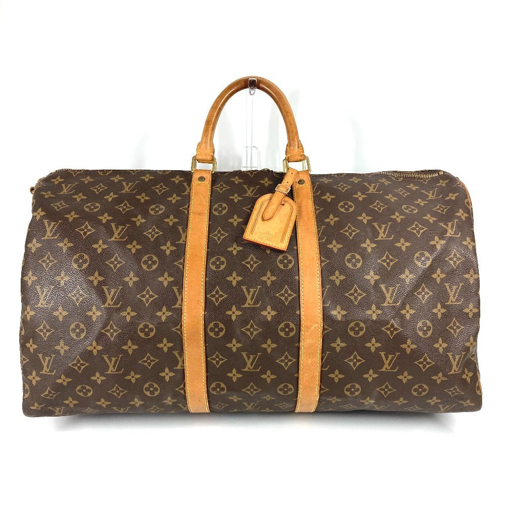 LOUIS VUITTON Boston Duffel bag M41414 Monogram canvas Brown Monogram Keepall ã»bandouliere55