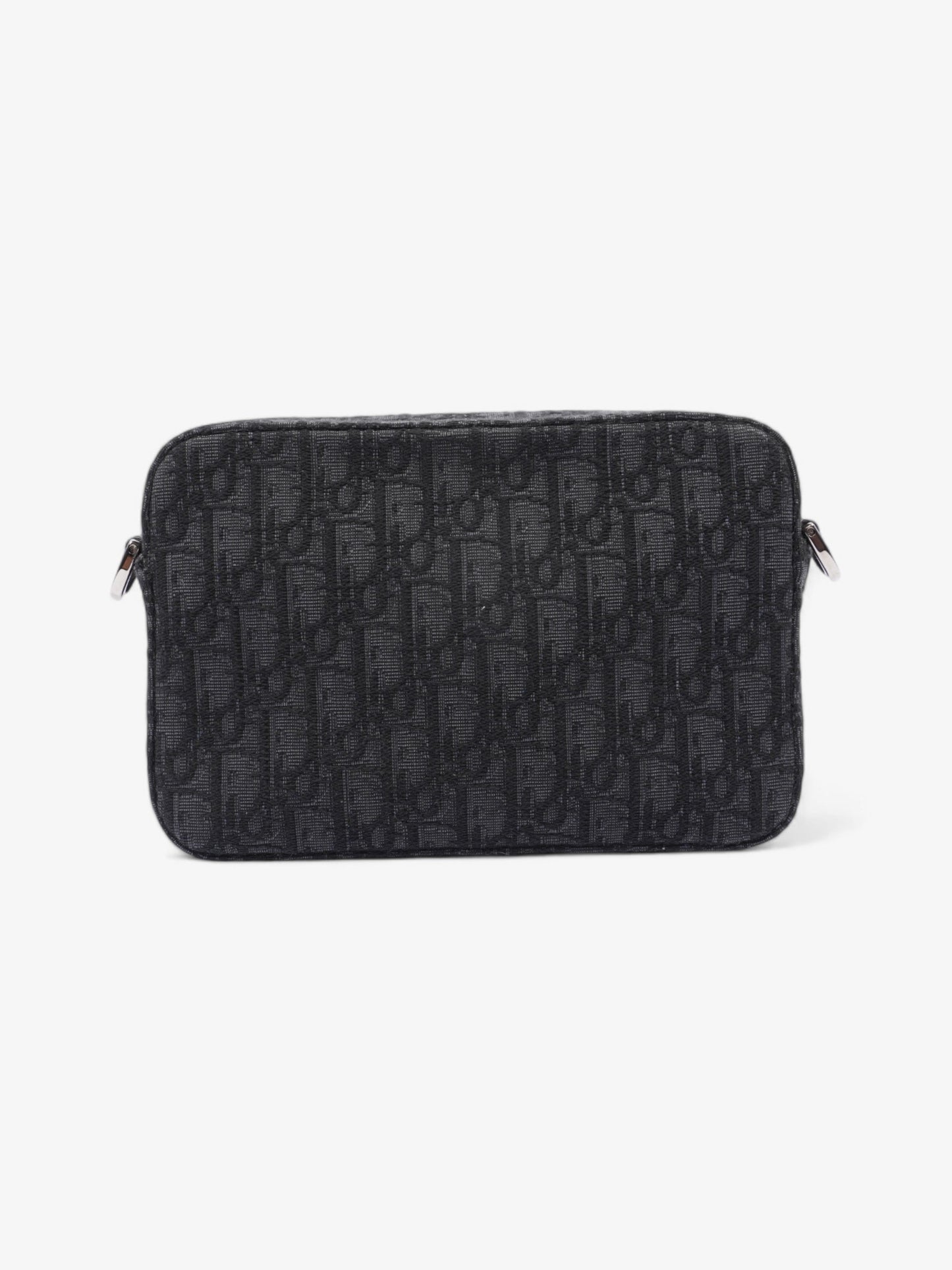 Christian Dior Safari Messenger Bag Navy / Black Canvas
