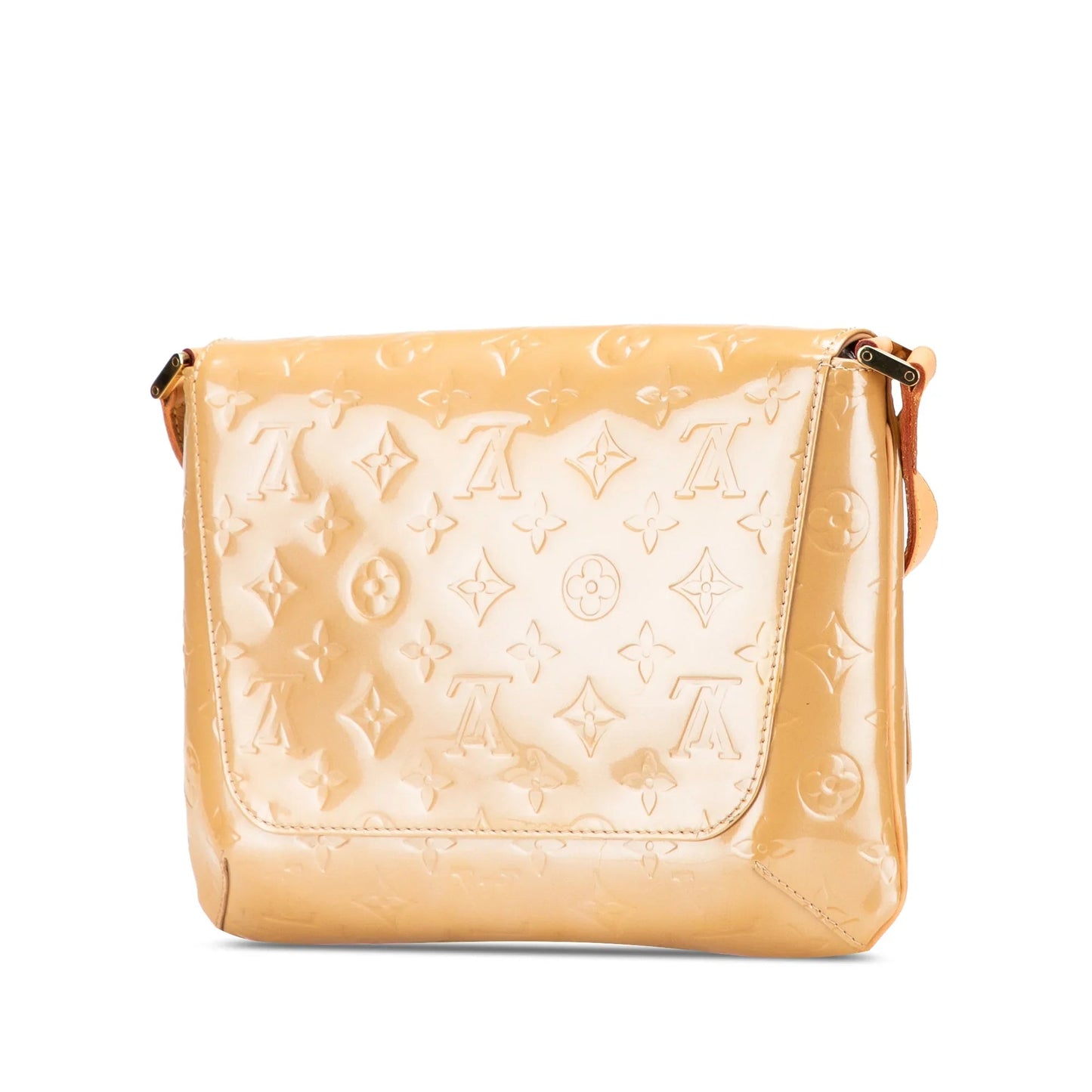Tan Louis Vuitton Monogram Vernis Thompson Street Shoulder Bag
