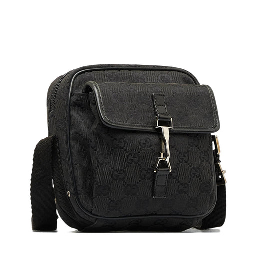 Gucci Leather Canvas Crossbody