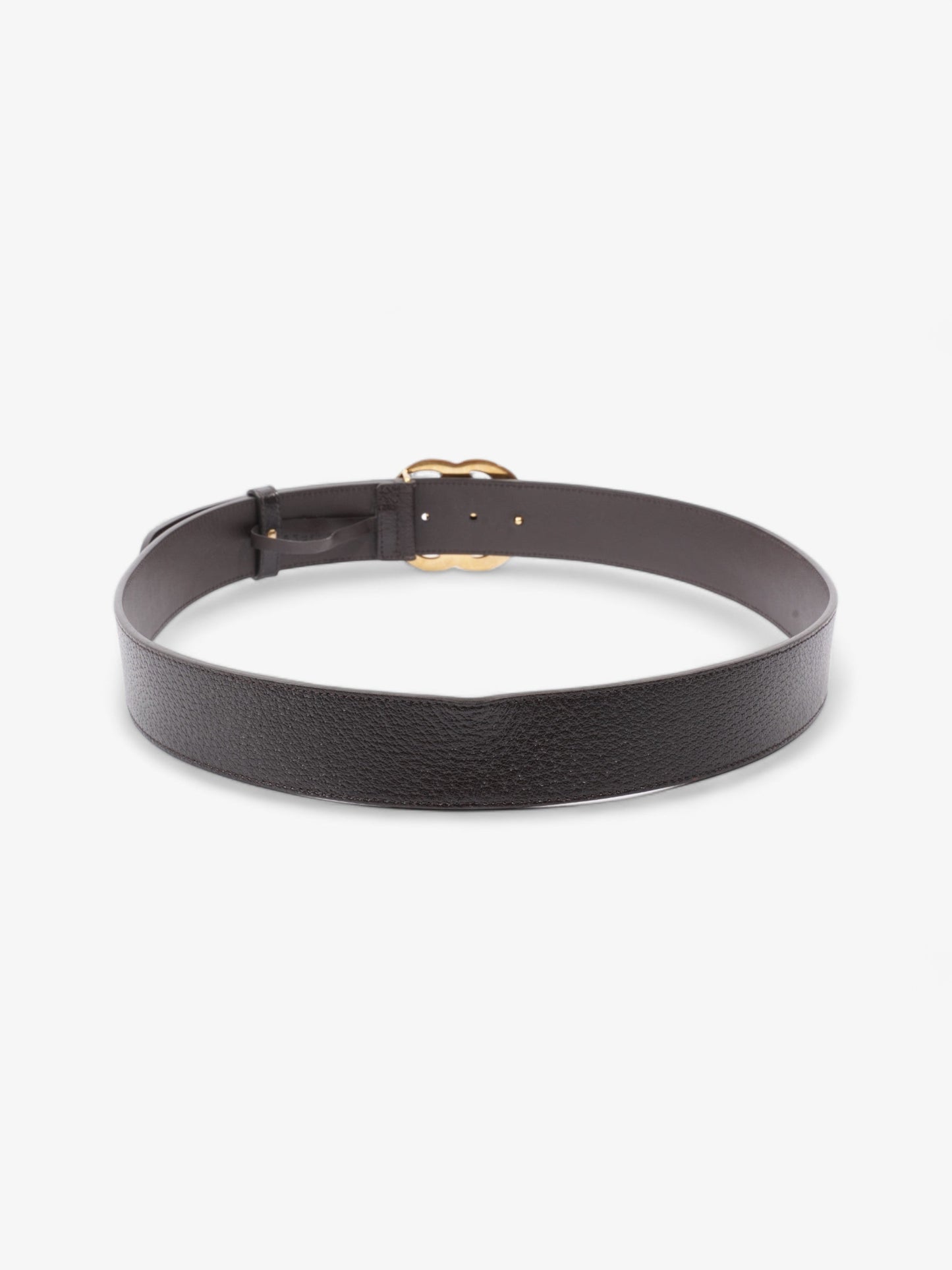 Gucci Reversible Double G Buckle Belt Black/Brown / Gold Leather 100cm 40"