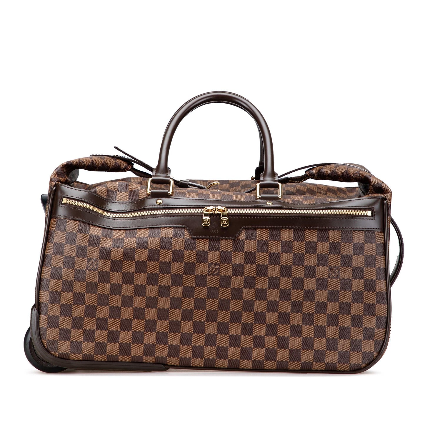 Brown Louis Vuitton Damier Ebene Eole 50 Travel Bag