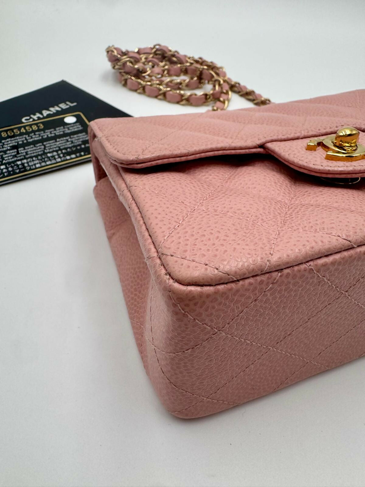 Chanel  Mini Caviar Flap Bag