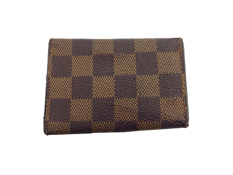 LOUIS VUITTON Key case Key holder N62630 Brown beige Multicles6