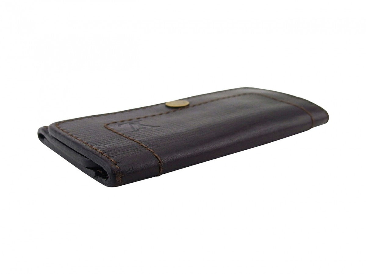 LOUIS VUITTON Key case Key holder  Dark brown gold Utah