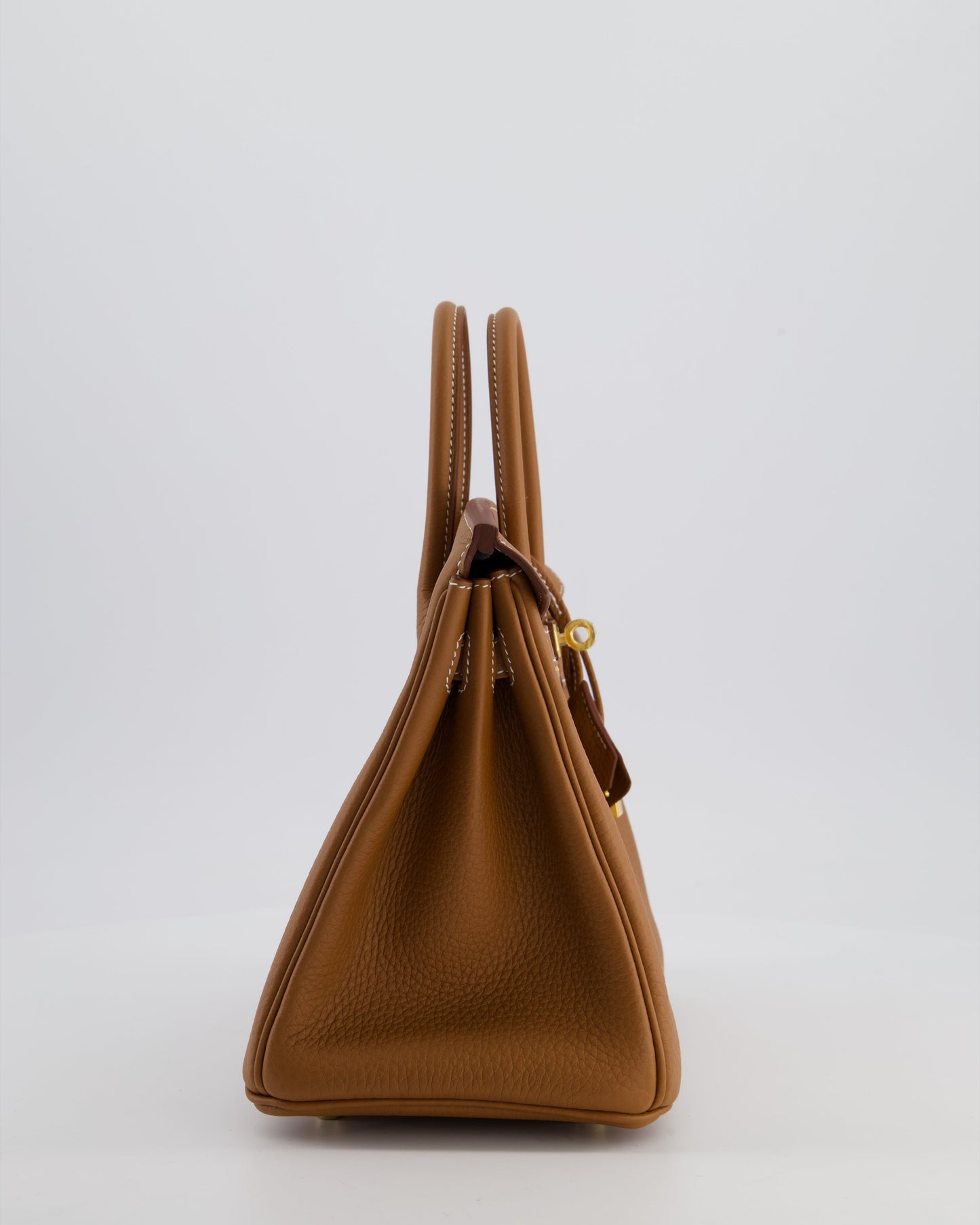 *HOLY GRAIL* Hermès Birkin 25 Retourne Bag in Gold Togo Leather with Gold Hardware