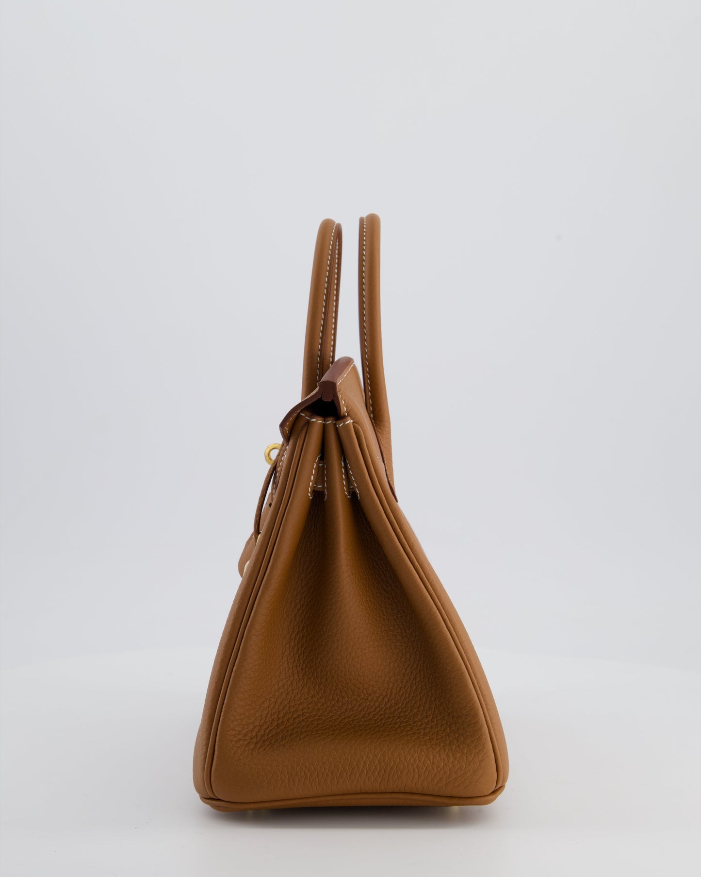 *HOLY GRAIL* Hermès Birkin 25 Retourne Bag in Gold Togo Leather with Gold Hardware