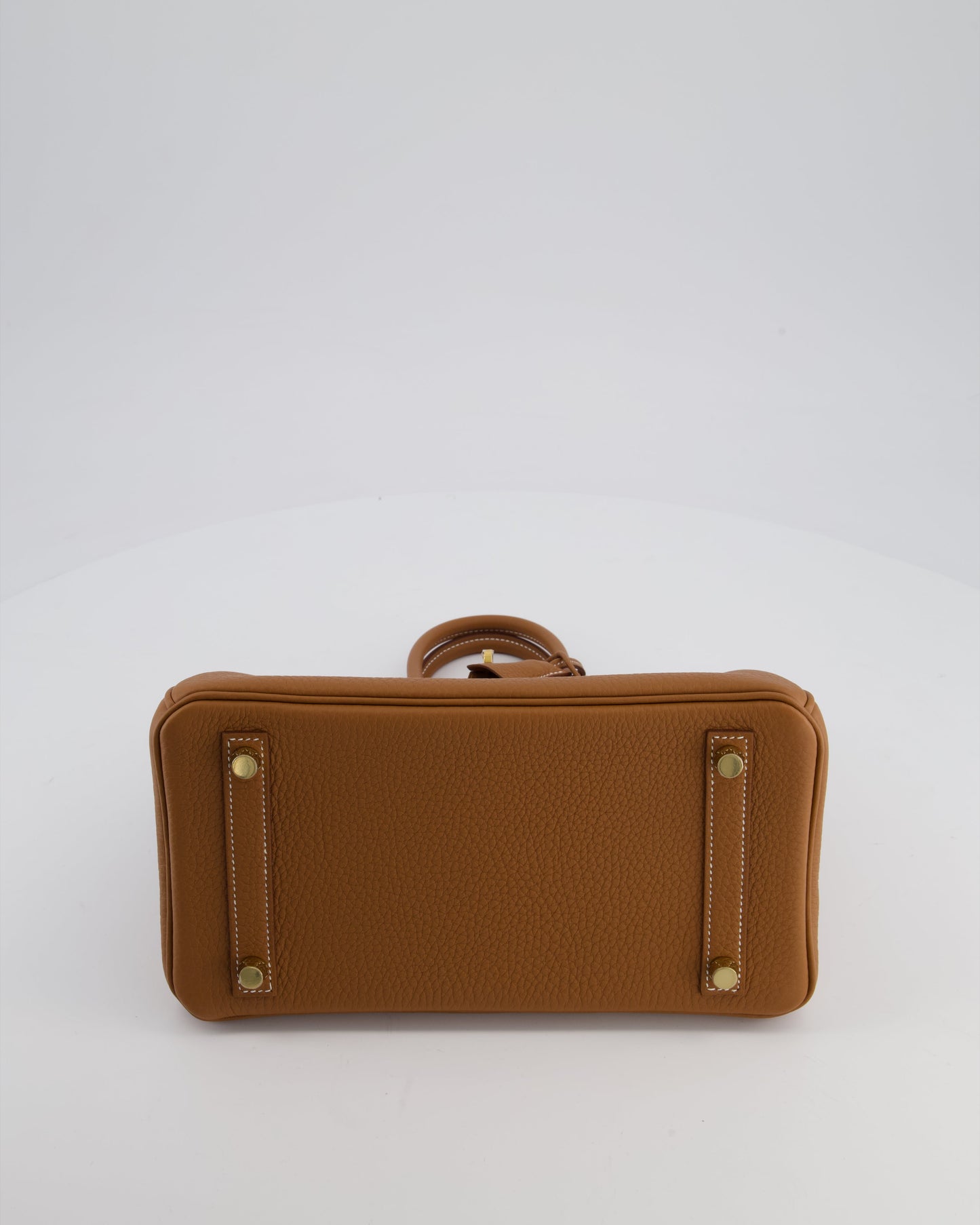 *HOLY GRAIL* Hermès Birkin 25 Retourne Bag in Gold Togo Leather with Gold Hardware