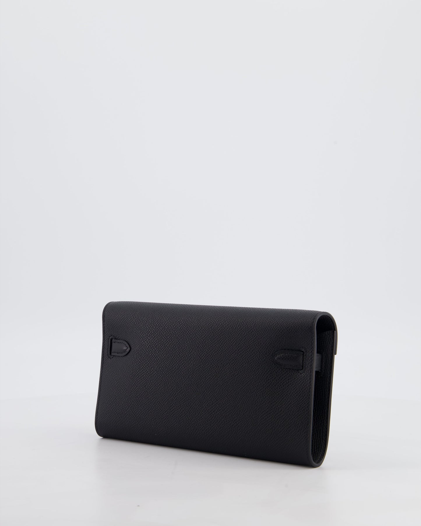 Hermès Kelly To Go Bag in Noir Epsom Leather with Palladium Hardware