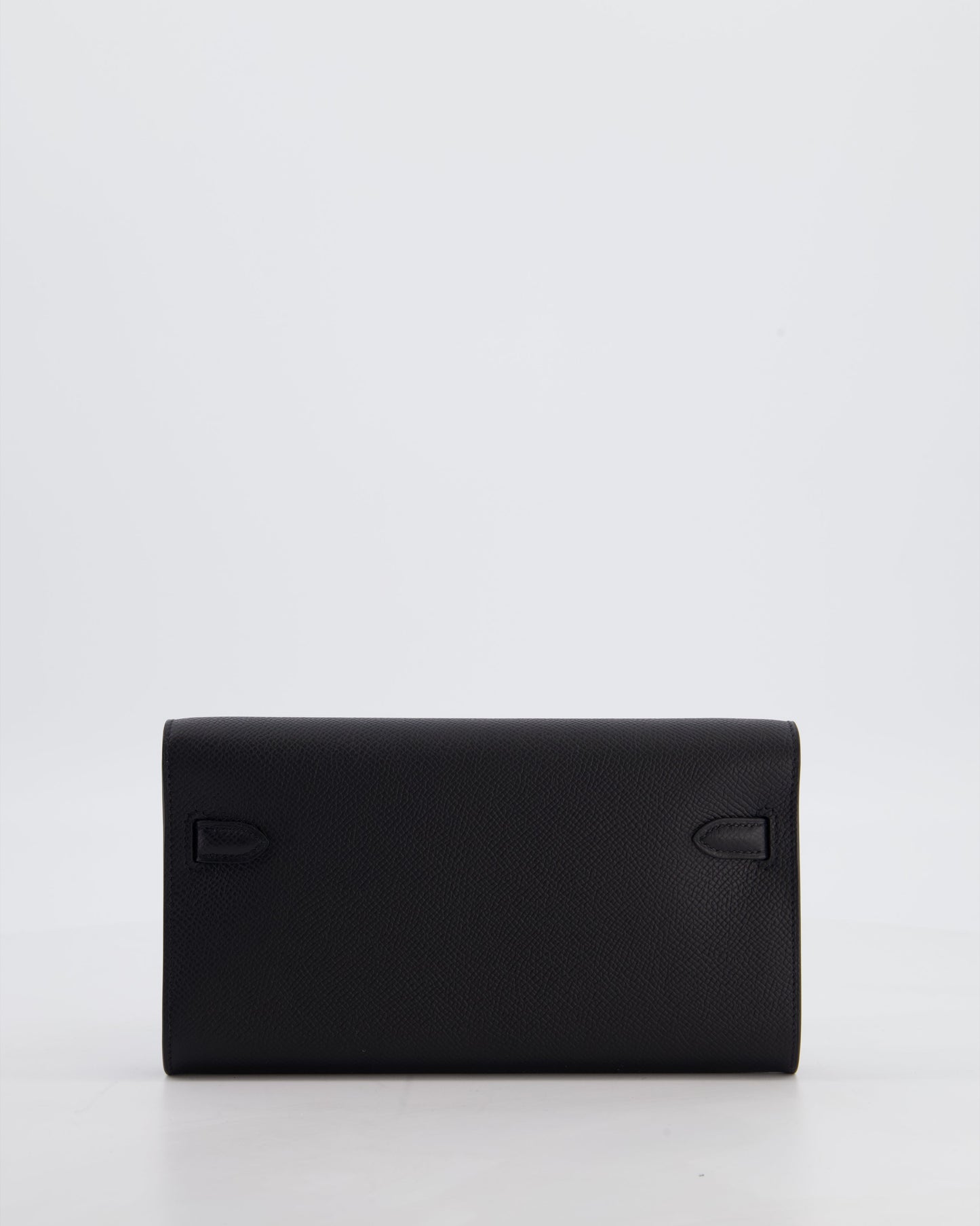 Hermès Kelly To Go Bag in Noir Epsom Leather with Palladium Hardware