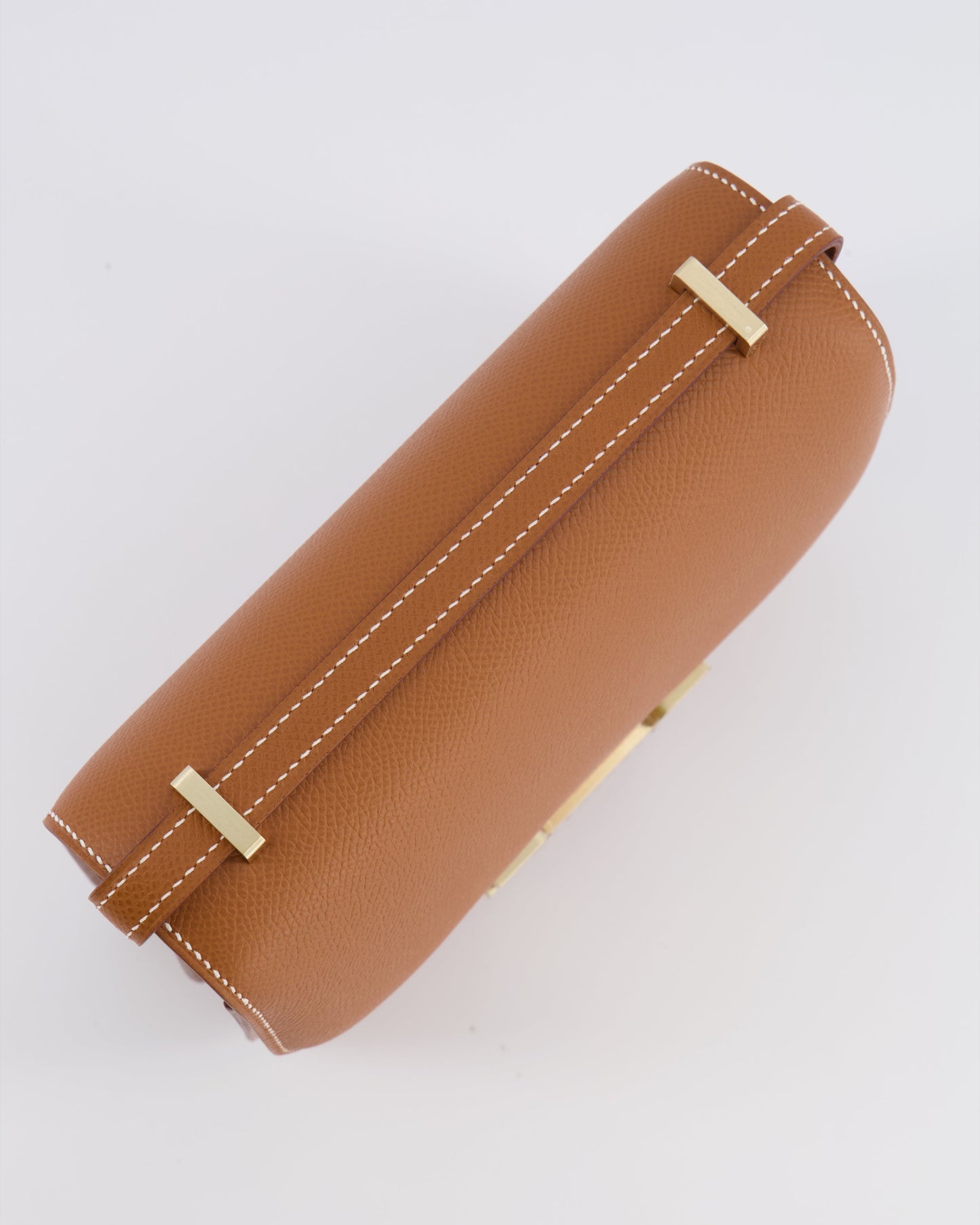 *RARE* Hermès Constance III 18 Miroir Bag in Gold Epsom Leather with Brushed Permabrass Hardware