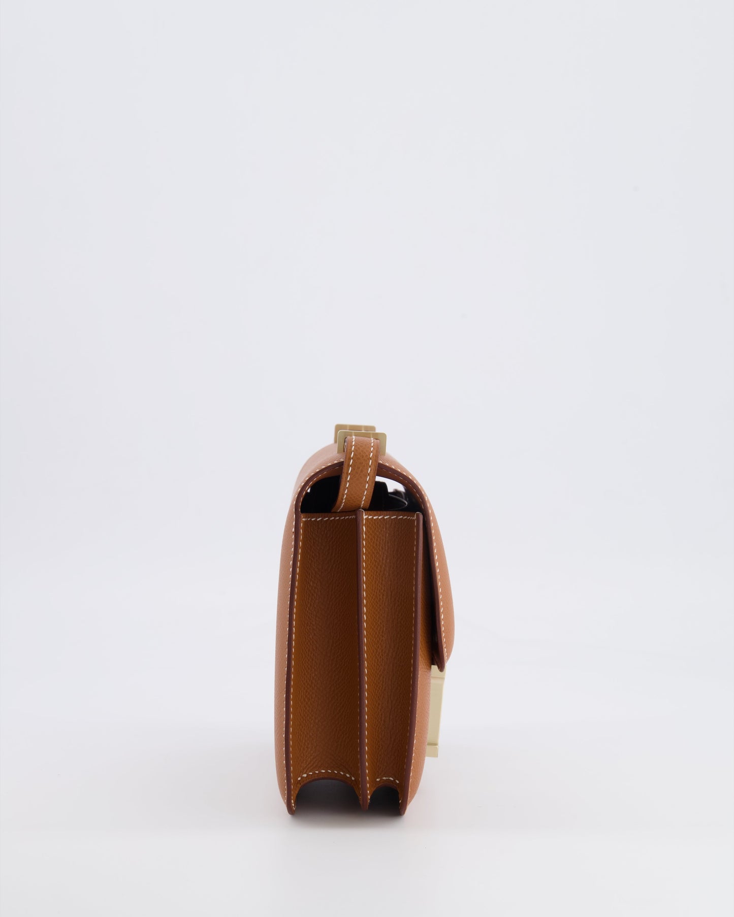 *RARE* Hermès Constance III 18 Miroir Bag in Gold Epsom Leather with Brushed Permabrass Hardware