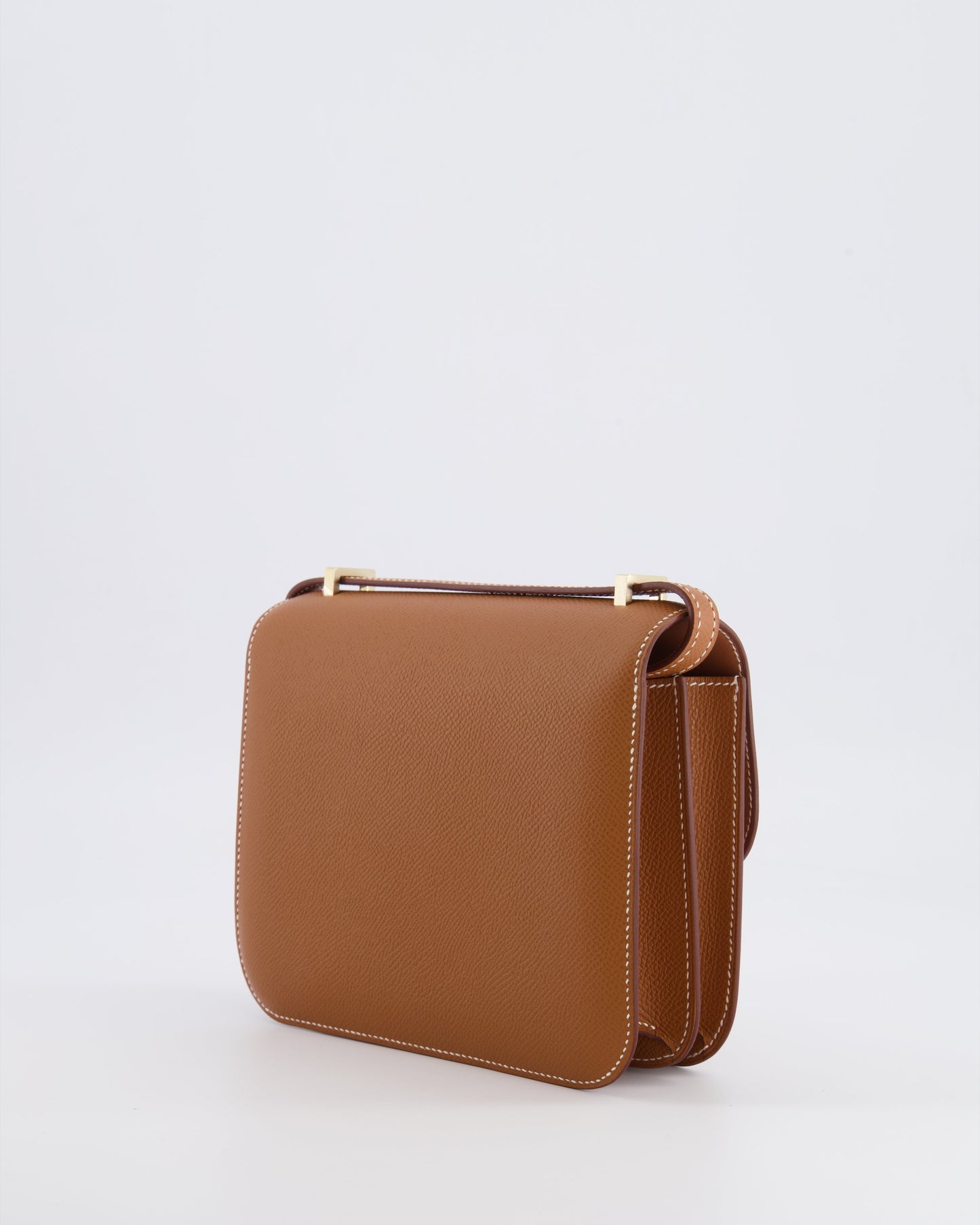 *RARE* Hermès Constance III 18 Miroir Bag in Gold Epsom Leather with Brushed Permabrass Hardware