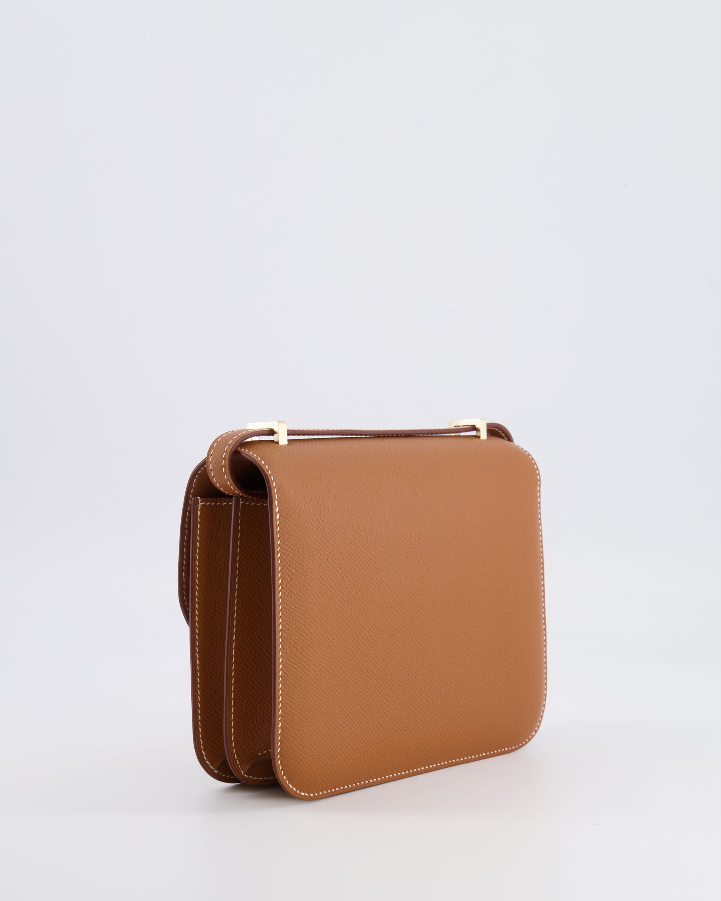 *RARE* Hermès Constance III 18 Miroir Bag in Gold Epsom Leather with Brushed Permabrass Hardware