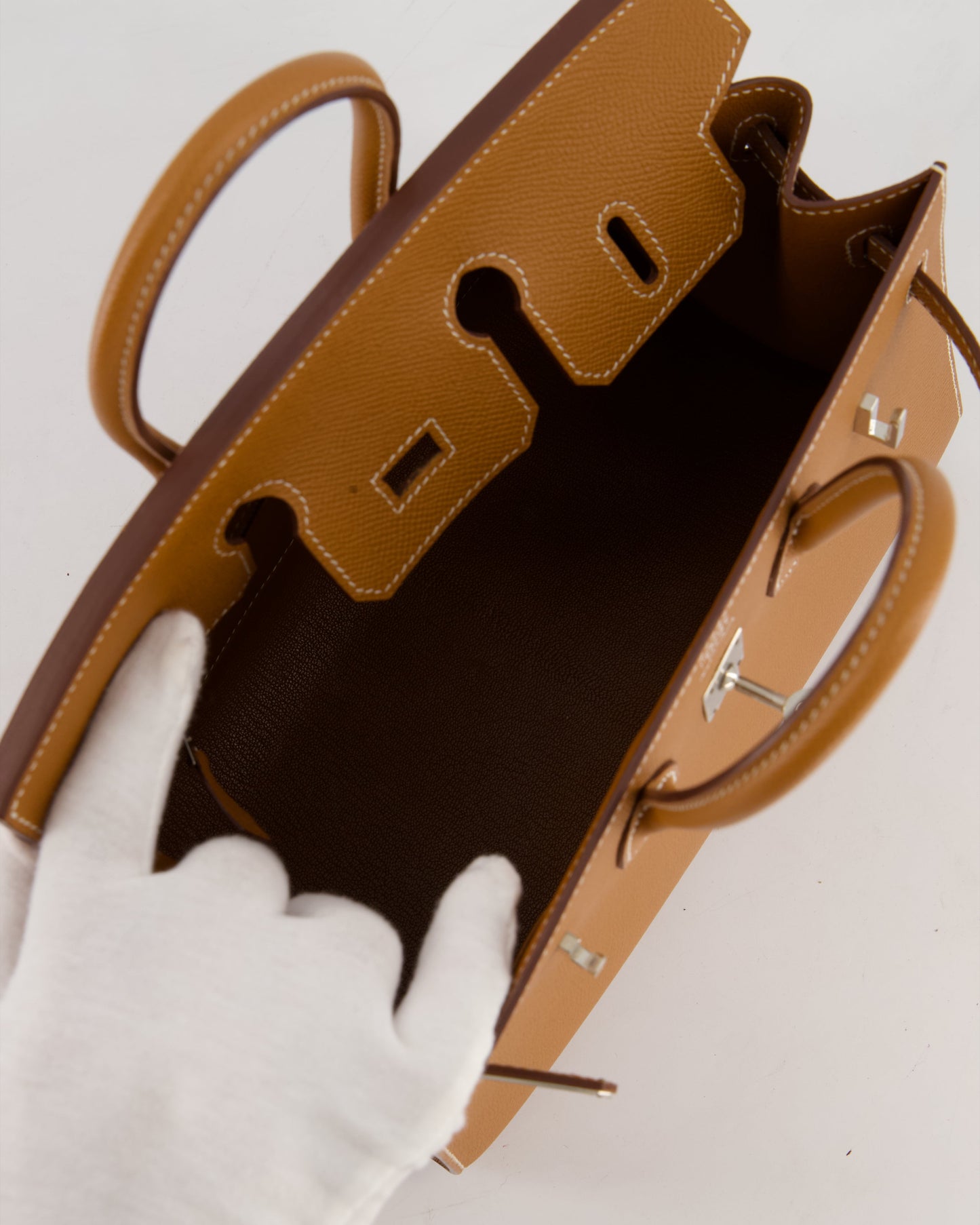 *RARE* Hermès Birkin 25 Sellier Bag in Gold Epsom Leather with Palladium Hardware